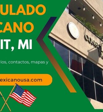 Consulado mexicano en Detroit, MI, USA