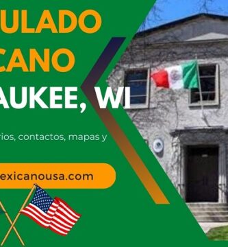 Consulado mexicano en Milwaukee, WI, USA