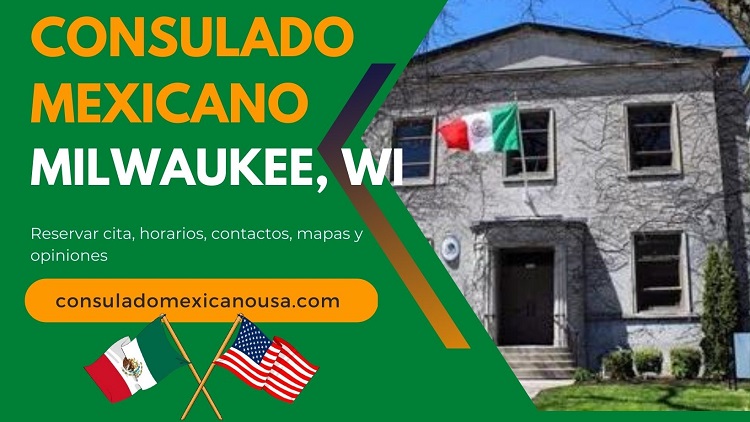 Consulado mexicano en Milwaukee, WI, USA