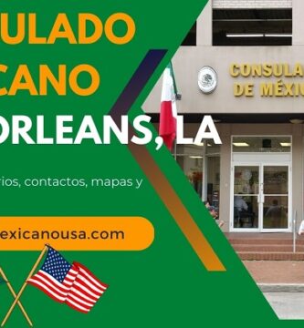 Consulado mexicano en New Orleans LA, USA