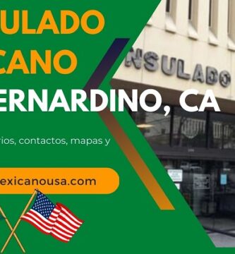 Consulado mexicano en San Bernardino, CA, USA
