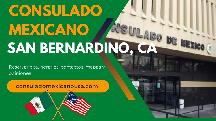Consulado mexicano en San Bernardino, CA, USA