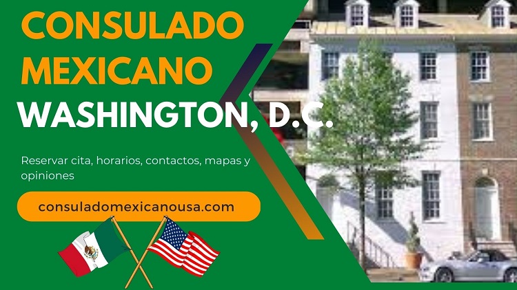 Consulado mexicano en Washington, D.C. USA