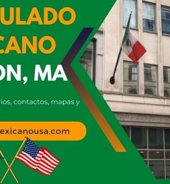 Consulado mexicano en Boston MA, USA