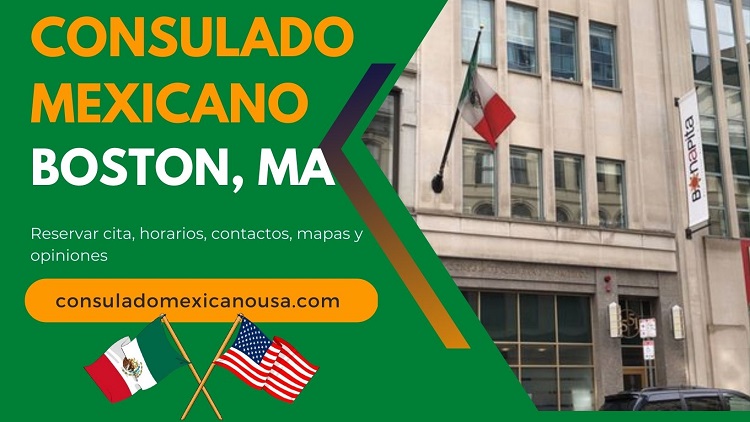 Consulado mexicano en Boston MA, USA