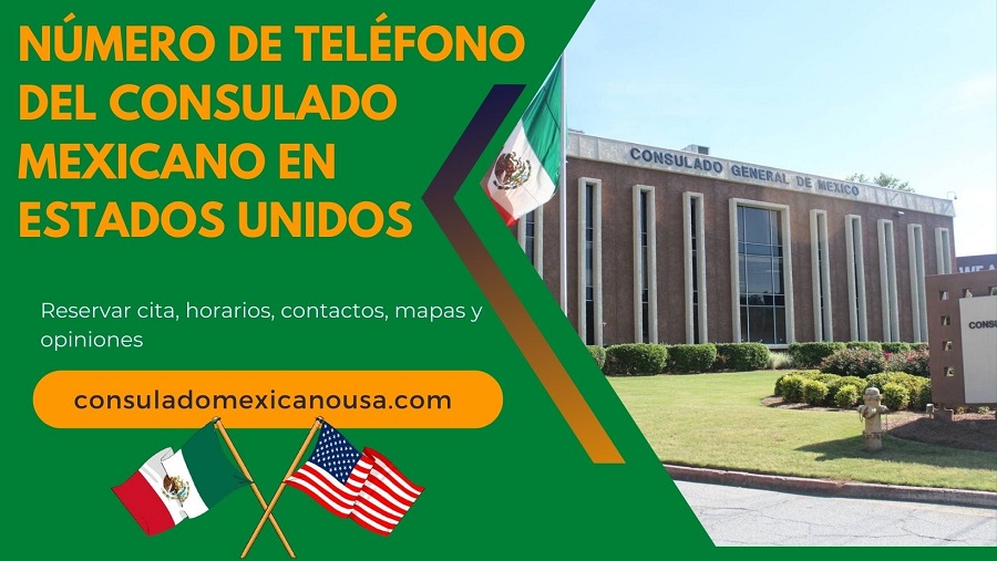 Número de Teléfono del Consulado Mexicano en Estados Unidos