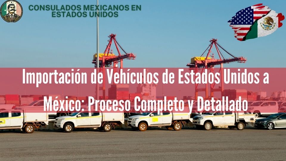 Importación de Vehículos de Estados Unidos a México Proceso Completo y Detallado