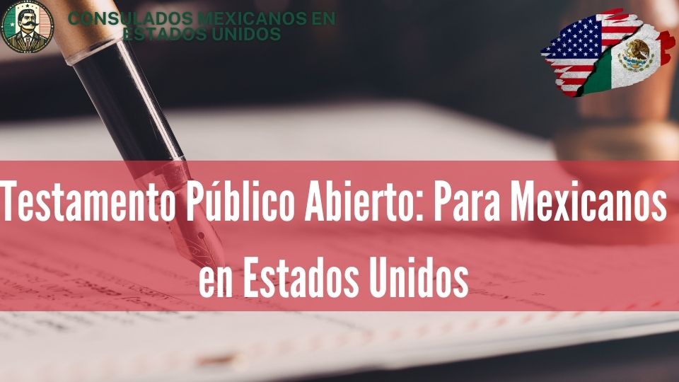 Testamento Público Abierto Solicitud de Cita